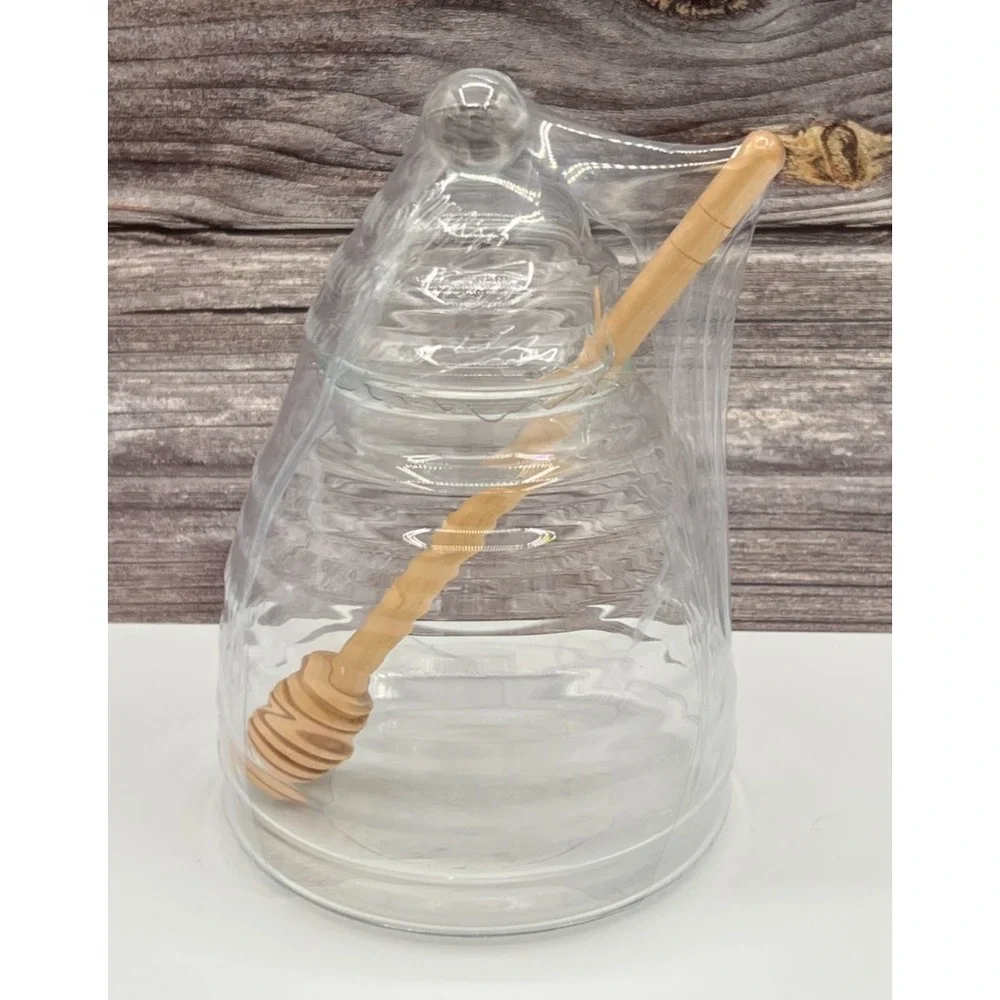Target Bullseye ~ Clear Glass Honey Jar & Dipper ~ Spring Easter 2026 ~ NEW